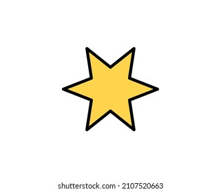 Falten Sie das Symbol flach. Einzelnes, qualitativ hochwertiges Umrisssymbol für Webdesign oder mobile App.  Dünne Holidays-Schilder für Design-Logo, Visitenkarte usw. Umrisspiktogramm EPS10