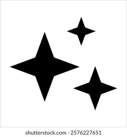 Sparkles Icon Element For Design