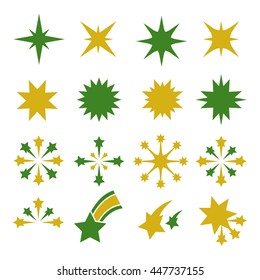 sparkles icon set