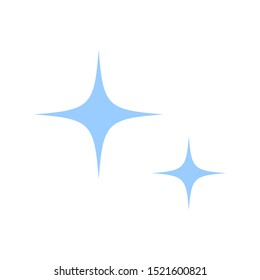 Sparkles icon vector design. Sparkle illustration