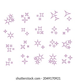 Faltensymbole, Vektorset-Design, Vektorgrafik