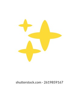 sparkles sparks glitter star shine emoji vector symbol sign icon illustration