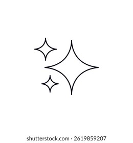 sparkles sparks glitter star shine emoji vector symbol sign icon illustration