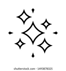 sparkles symbols vector. The set of original vector stars sparkle icon. Bright firework, decoration twinkle, shiny flash. Glowing light effect stars and bursts collection on white background.