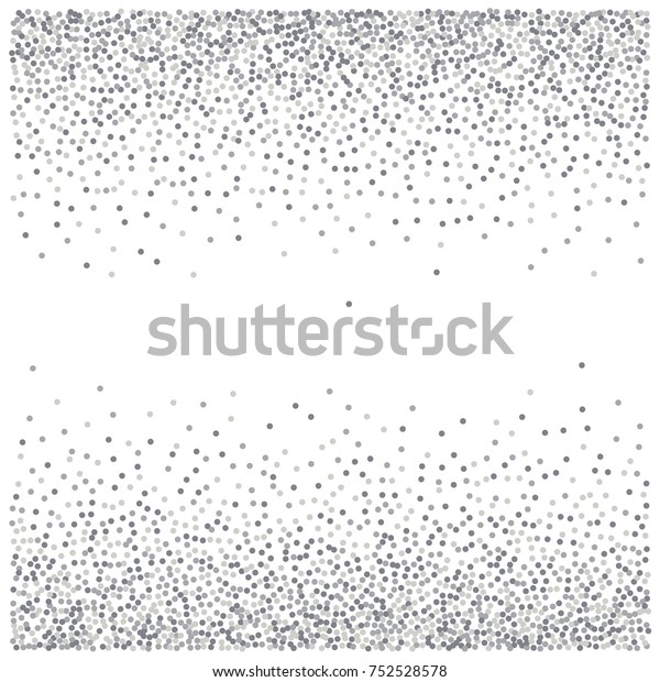 Sparkling Abstract Silver Glitter Background Metal Stock Vector ...