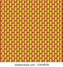 Sparkling background from small bronze rhombuses (vector)