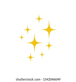 Sparkling black and white symbol vector A set of original sparkling starter icons, a shiny shine, light effect stars,shiny flash,decoration twinkle,Glowing light effect  and bursts collection Vector