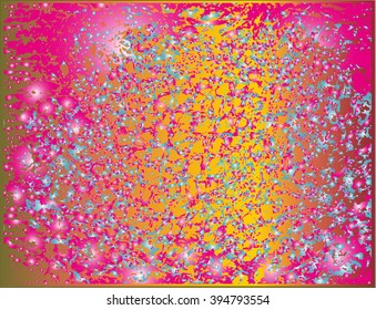 Sparkling bright colors composition for a festive backdrop