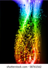 Sparkling Brightness | Abstract Vector Lights | Modern Backgrounds | Banners