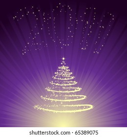 Sparkling Christmas tree for 2011