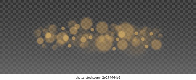 Sparkling Confetti and Glittering Particles – Festive Bokeh Light Effect on Black Background with Magic Dust, Shine, and Holiday Flare for Christmas or New Year Celebration Design