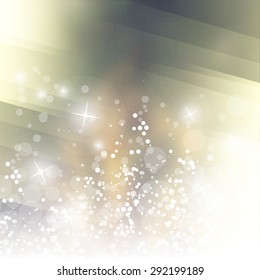 Plantilla de diseño de portada de esparcido con fondo abstracto y borroso