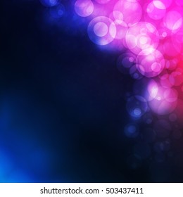 Plantilla de diseño de portada con fondo abstracto y borroso para Navidad, Año Nuevo u otros diseños navideños