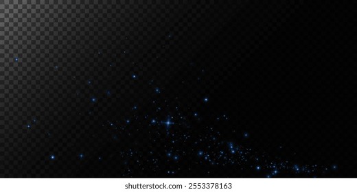 Sparkling dust light png. Bokeh glow lights lights background effect. Christmas background glowing dust Christmas glowing lights bokeh light confetti and glitter texture overlay for your design.	