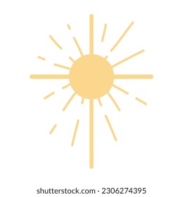 Sparkling Effect Illustration. Yellow, gold, orange sparkles symbols vector. Sparkle Icon. Bright firework, decoration twinkle, shiny flash. Glowing light effect stars and bursts collection. 