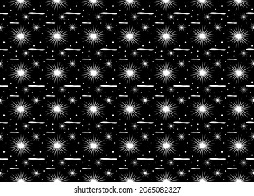sparkling elegant on dark background seamless pattern vectors ep68