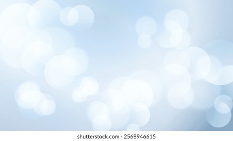 Sparkling glare light effects. Beautiful lens flare effect with bokeh. Shining abstract bright blur background vector.