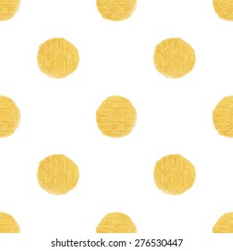 Sparkling gold acrylic seamless pattern background. Geometric shape texture.