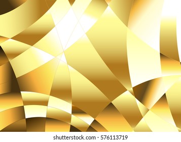 Sparkling gold, jewelry, polygonal background.