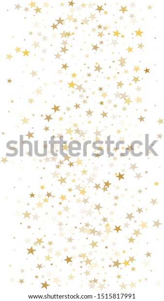 Sparkling Gold Stars Background Golden Sparkles Stock Vector (Royalty ...