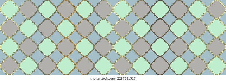 Sparkling Gradient Pattern. Geometric Trellis Tile. Trendy Geo Trellis. Quatrefoil Moroccan Ethnic Tesselation. Cool Arabian Mosaic. Traditional Seamless Persian Paper. Noble Ottoman Pattern.