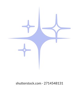 Efeito de luz brilhante com estrelas brilhantes, representando magia, celebração e brilho festivo