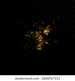 
Sparkling lights bokeh. Twinkling lights. Golden bokeh.