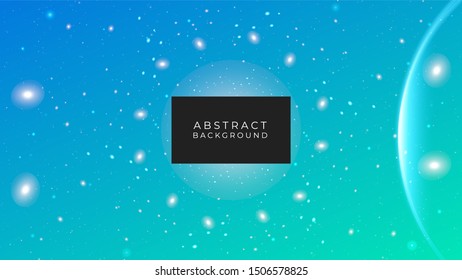 A Sparkling lights with gradient background