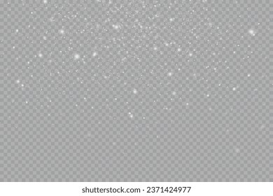 	
Sparkling magical dust particles. Dust sparks and white stars shine with a special light. Shiny elements on a transparent background.	
