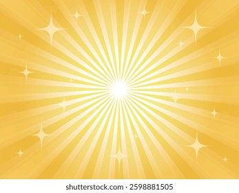 Sparkling, pop, concentrated line background material_gold