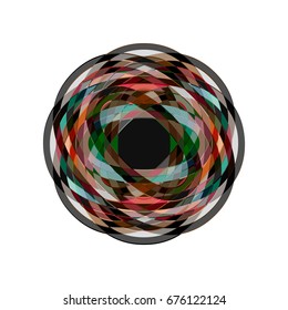 Sparkling round diamond