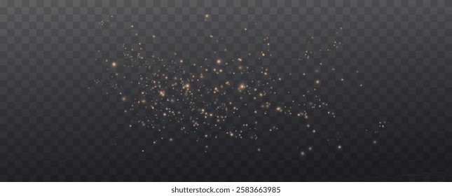 Sparkling scattering, dust.
Tsastitsy of light, decoration for cards, congratulations, gifts.	