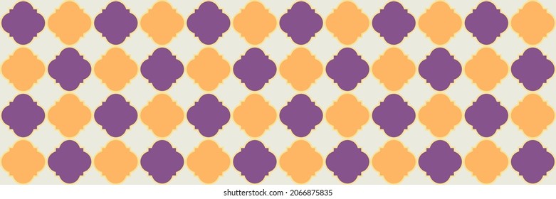 Sparkling Shiny Pattern. Rich Ottoman Pattern. Trendy Geo Hijri. Quatrefoil Arabic Ethnic Tesselation. Traditional Seamless Moroccan Border. Cool Persian Texture. Geometric Trellis Tile.