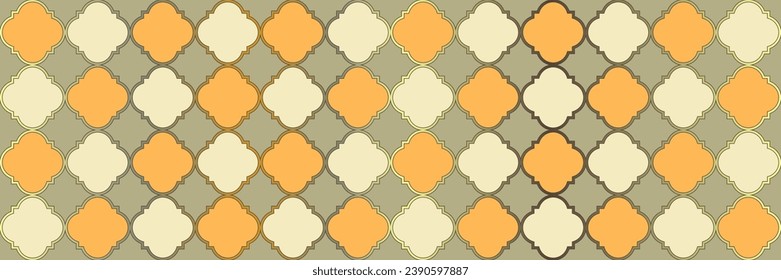 Sparkling Shiny Pattern. Traditional Seamless Eastern Poster. Silver Arabesque Texture. Quatrefoil Arabian Ethnic Tesselation. Geometric Trellis Tile. Modern Geo Trellis. Cool Moroccan Mosaic.