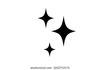 Marca simple brillante (monocromo) negro