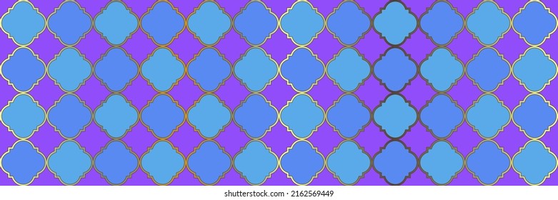 Sparkling Sparkle Pattern. Rich Ottoman Pattern. Modern Geo Hijri. Quatrefoil Oriental Ethnic Tesselation. Elegant Seamless Arabic Cover. Cool Persian Texture. Geometric Trellis Tile.