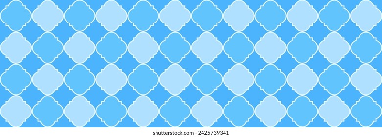 Sparkling Sparkle Pattern. Silver Ottoman Pattern. Traditional Seamless Oriental Poster. Quatrefoil Arabic Ethnic Tesselation. Modern Geo Ramadan. Geometric Trellis Tile. Cool Moroccan Mosaic.