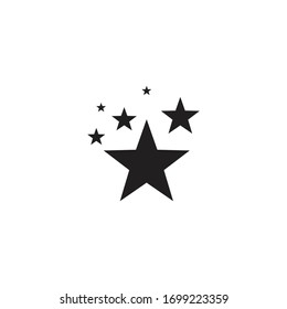 Sparkling star icon vector design