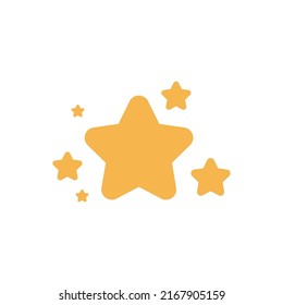 Icono de vector abstracto de luz de estrella esparcido. Ilustración brillante brillante brillante y brillo de chispa. Decoración con efecto mágico y llamarada dorada. Explosión de rayos luminosos amarillo vibrante