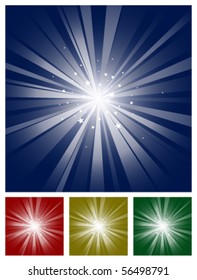 Sparkling Star Light Burst