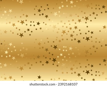Sparkling star pattern background illustration