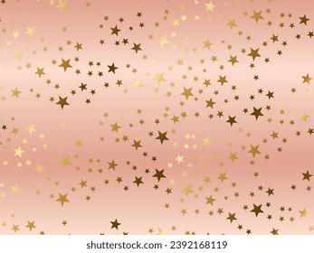Sparkling star pattern background illustration