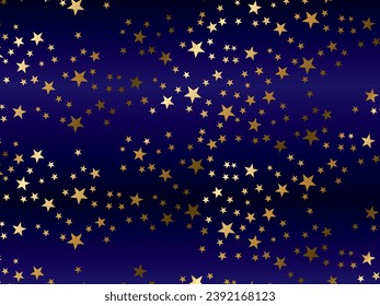 Sparkling star pattern background illustration
