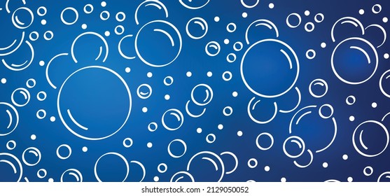 Sparkling Water , Water Drops. Cartoon Bath Soap With Lather Silhouette. Soap With Foam And Bubbles. Vector Icon Or Symbol. Clean, Bath Suds. Shampoo. World Water Day, March, Save The Water. H2O