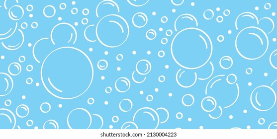 Sparkling Water , Water Drops. Cartoon Bath Soap With Lather Silhouette. Soap With Foam And Bubbles. Vector Climate Crisis. Clean, Bath Suds. Shampoo. World Water Day, March, Save The Water. H2O