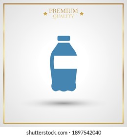 sparkling water icon. Vector illustration EPS 10.