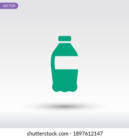 sparkling water icon. Vector illustration EPS 10.