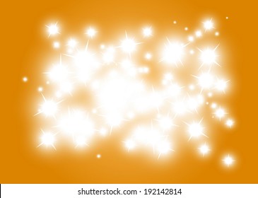 Sparks for decorative background design - Sparkling background illustration scene
