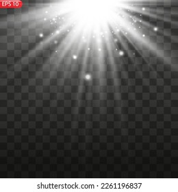 Sparks glitter special light effect.Sparkling magic dust particles.Cosmic glittering wave