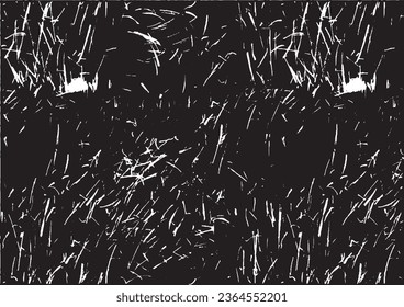Sparks vector texture overlay. Monochrome abstract sparks background